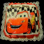 Bolo de Aniversário Carros